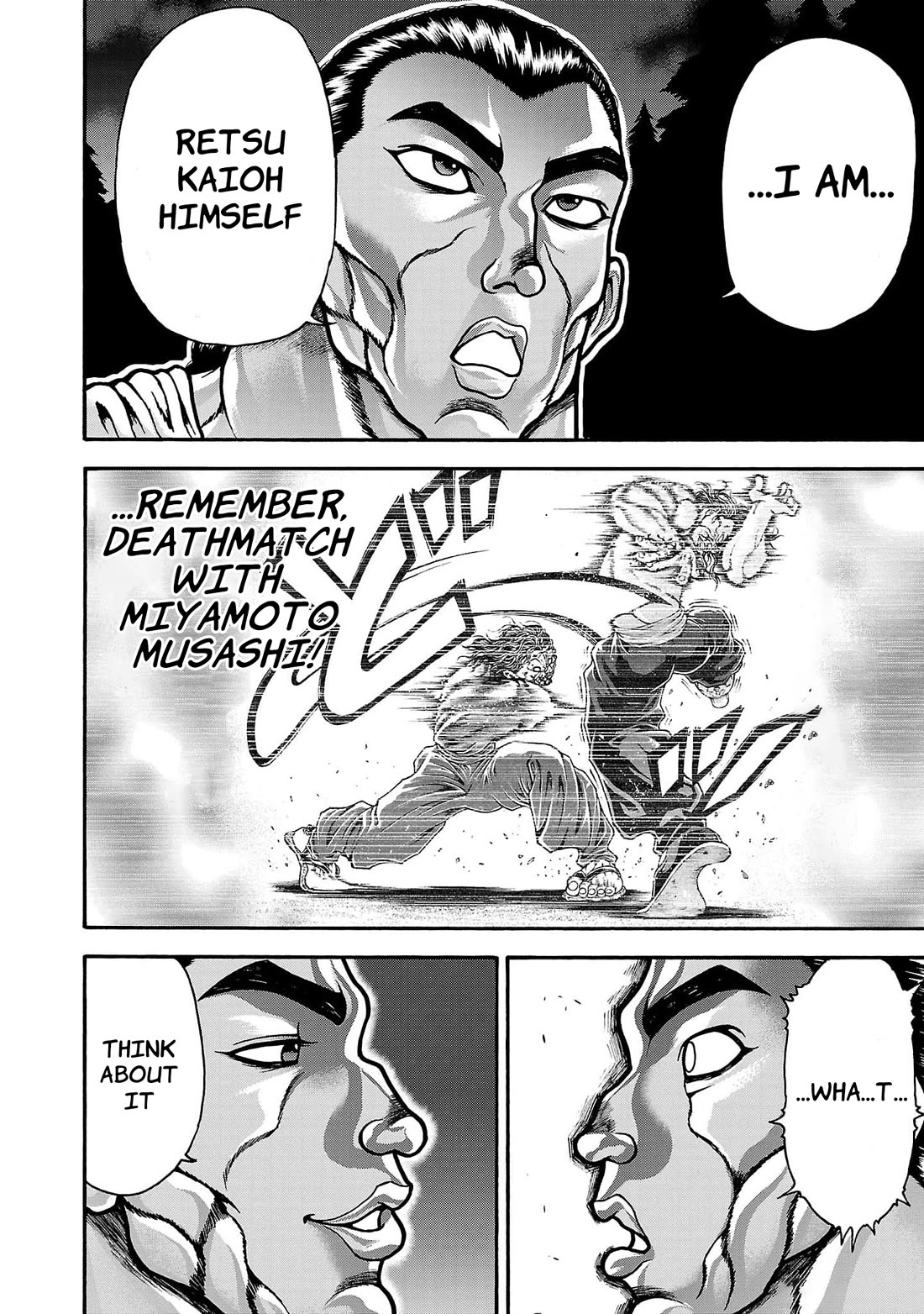 Baki Side Story - Retsu Kaioh Doesn't Mind Even if it's in another World chapter 61 page 10