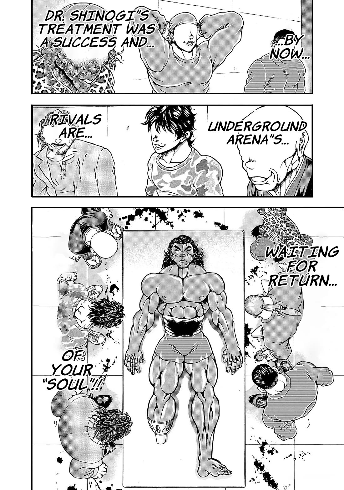 Baki Side Story - Retsu Kaioh Doesn't Mind Even if it's in another World chapter 61 page 12