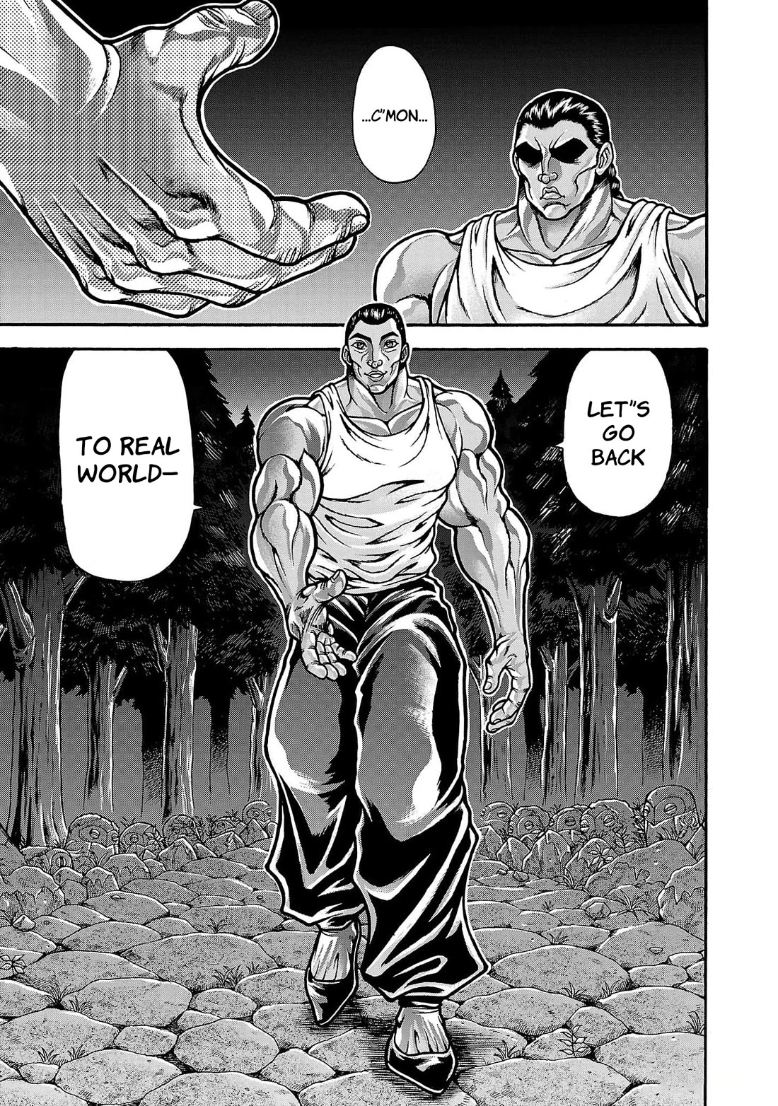 Baki Side Story - Retsu Kaioh Doesn't Mind Even if it's in another World chapter 61 page 13
