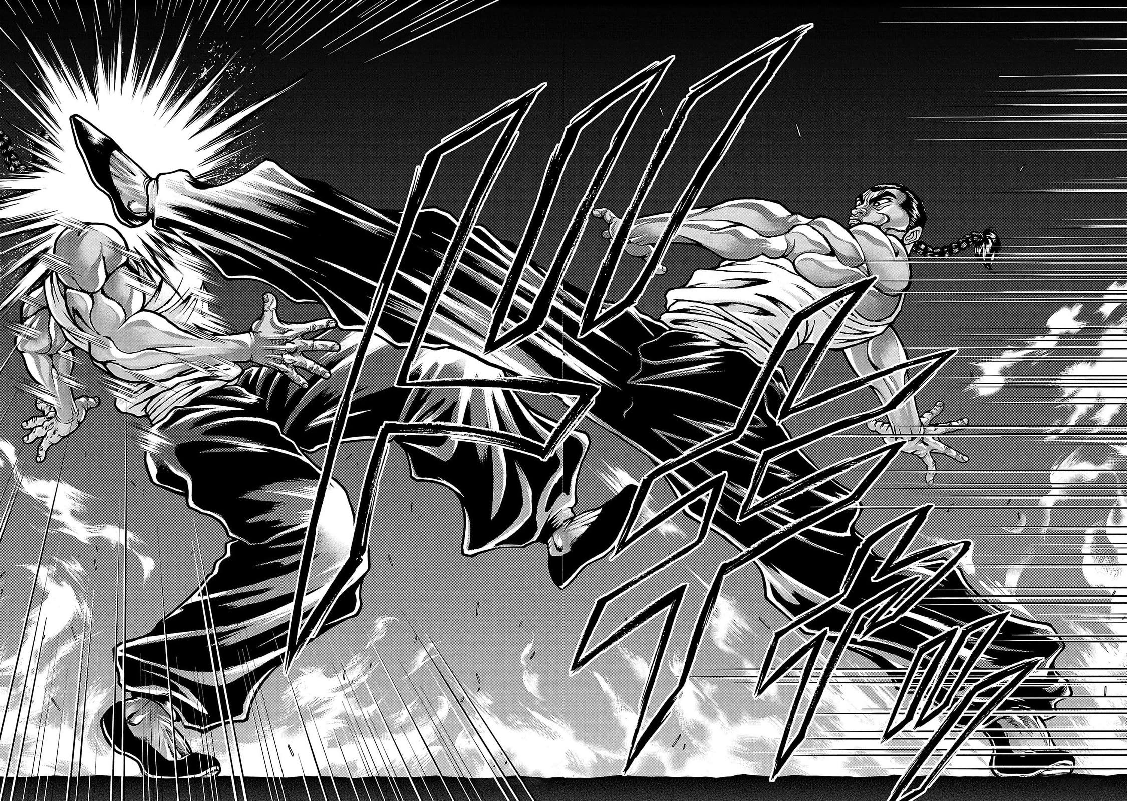 Baki Side Story - Retsu Kaioh Doesn't Mind Even if it's in another World chapter 61 page 14