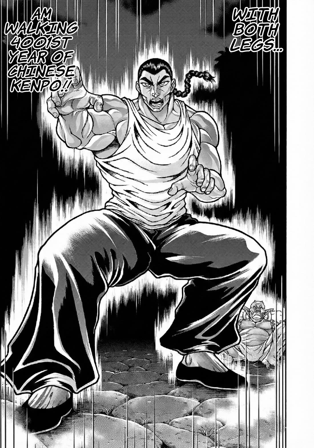 Baki Side Story - Retsu Kaioh Doesn't Mind Even if it's in another World chapter 61 page 16