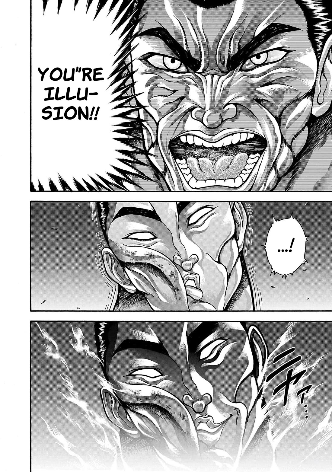 Baki Side Story - Retsu Kaioh Doesn't Mind Even if it's in another World chapter 61 page 17