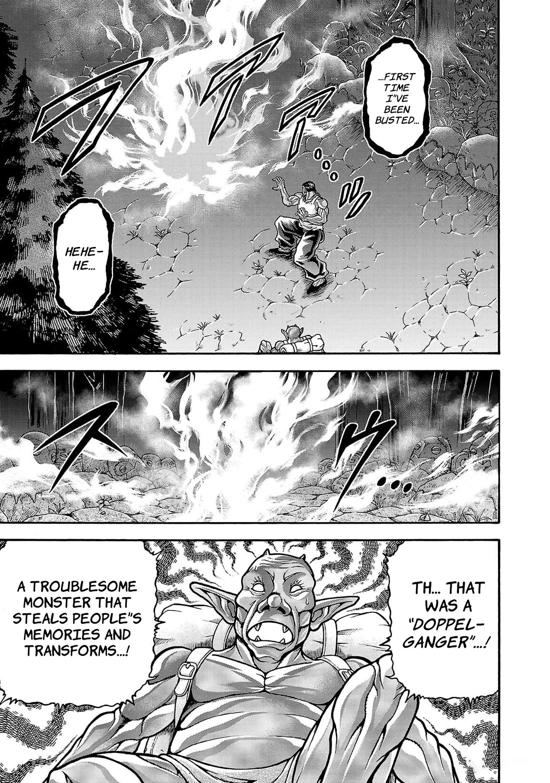 Baki Side Story - Retsu Kaioh Doesn't Mind Even if it's in another World chapter 61 page 18