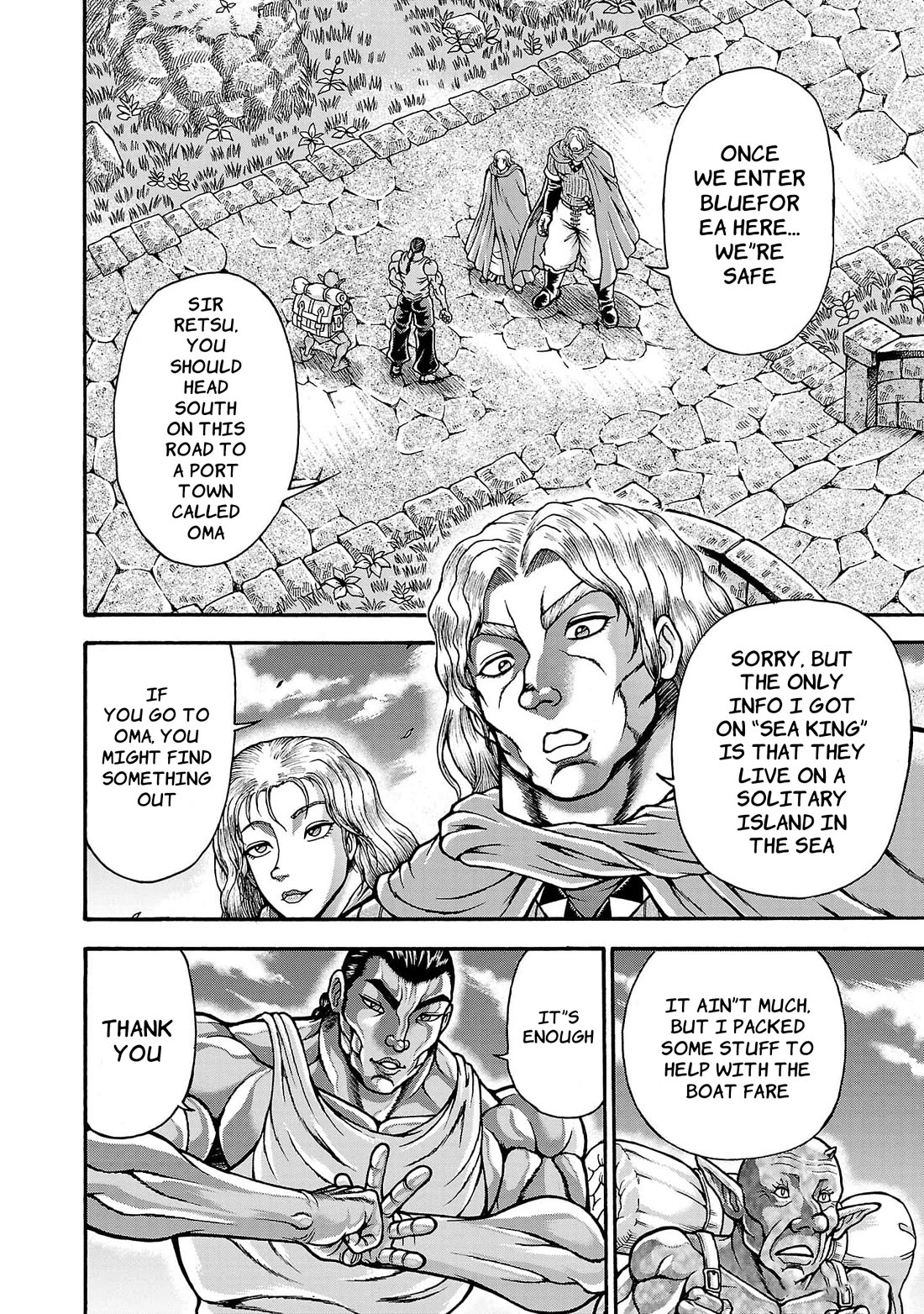 Baki Side Story - Retsu Kaioh Doesn't Mind Even if it's in another World chapter 61 page 2