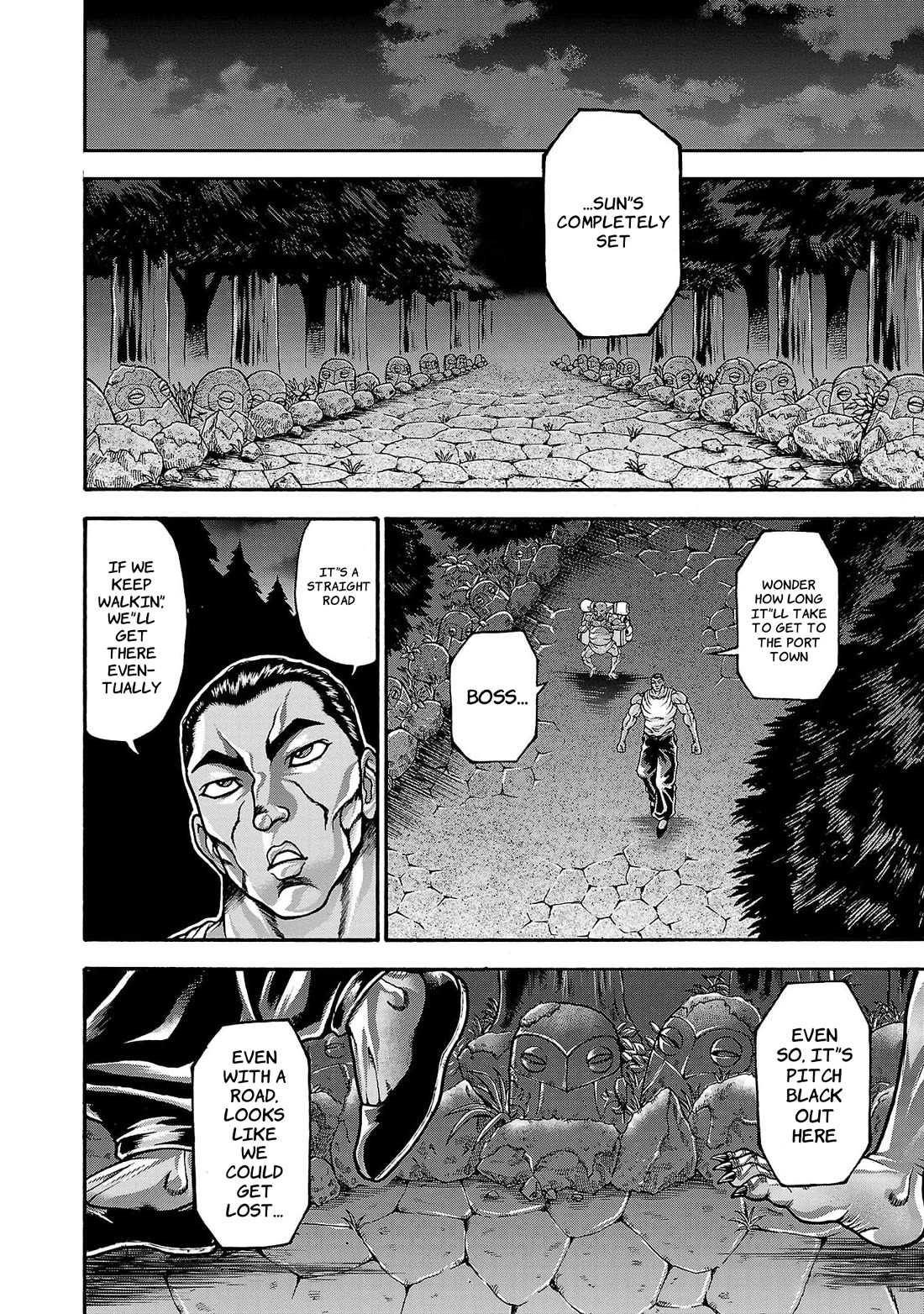 Baki Side Story - Retsu Kaioh Doesn't Mind Even if it's in another World chapter 61 page 6