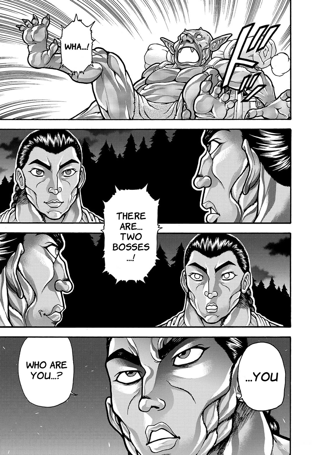 Baki Side Story - Retsu Kaioh Doesn't Mind Even if it's in another World chapter 61 page 9