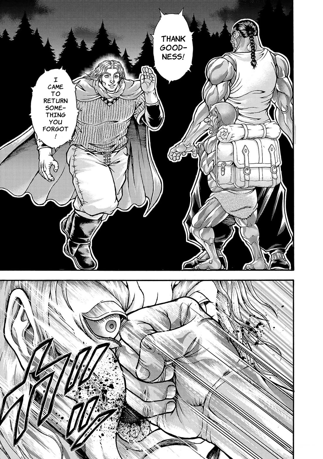 Baki Side Story - Retsu Kaioh Doesn't Mind Even if it's in another World chapter 62 page 11