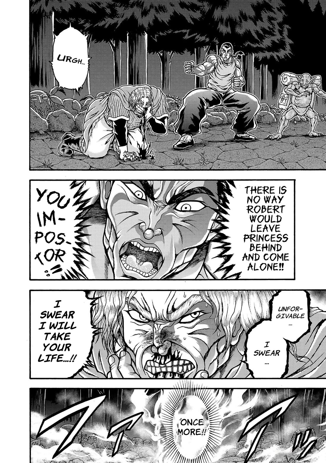 Baki Side Story - Retsu Kaioh Doesn't Mind Even if it's in another World chapter 62 page 12