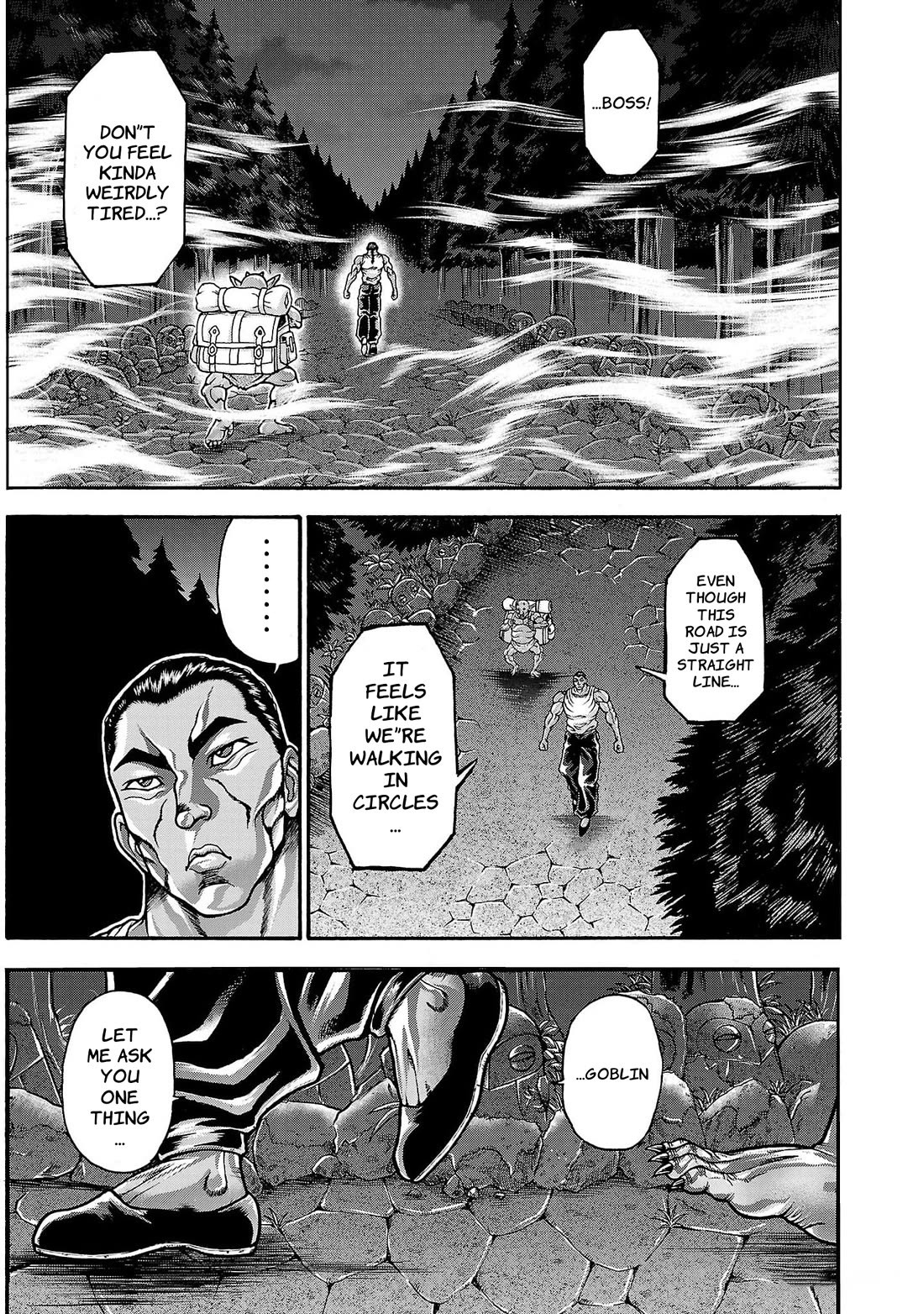 Baki Side Story - Retsu Kaioh Doesn't Mind Even if it's in another World chapter 62 page 13