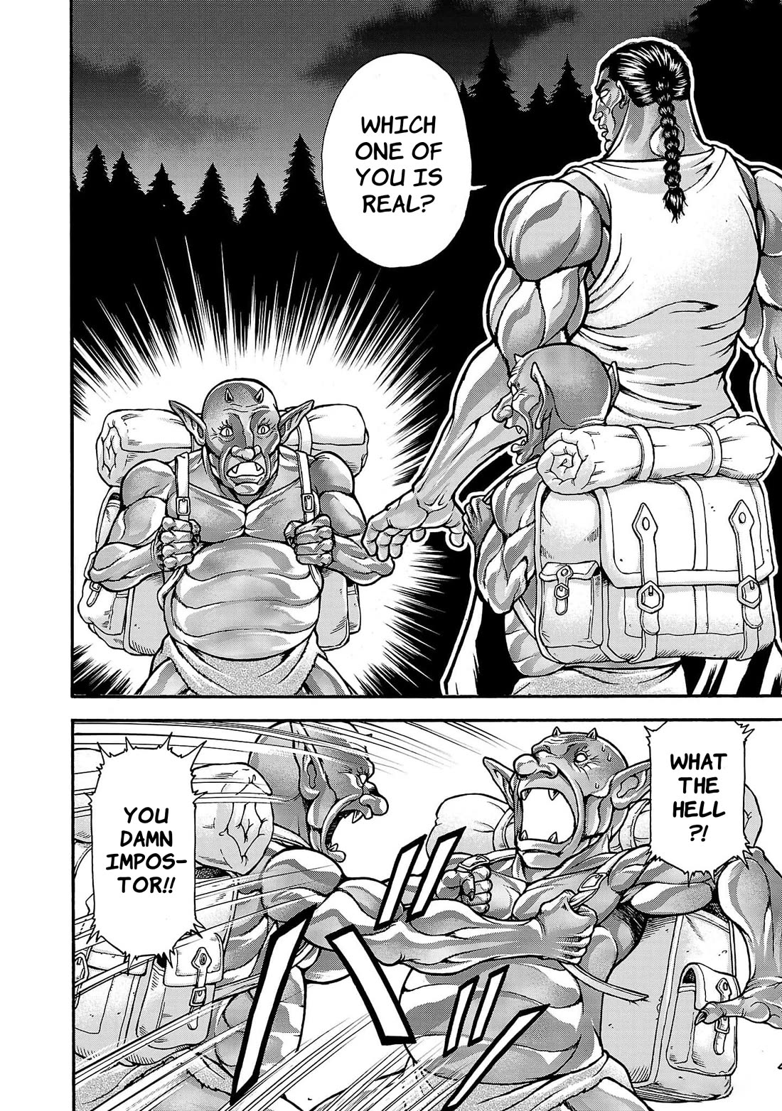 Baki Side Story - Retsu Kaioh Doesn't Mind Even if it's in another World chapter 62 page 14