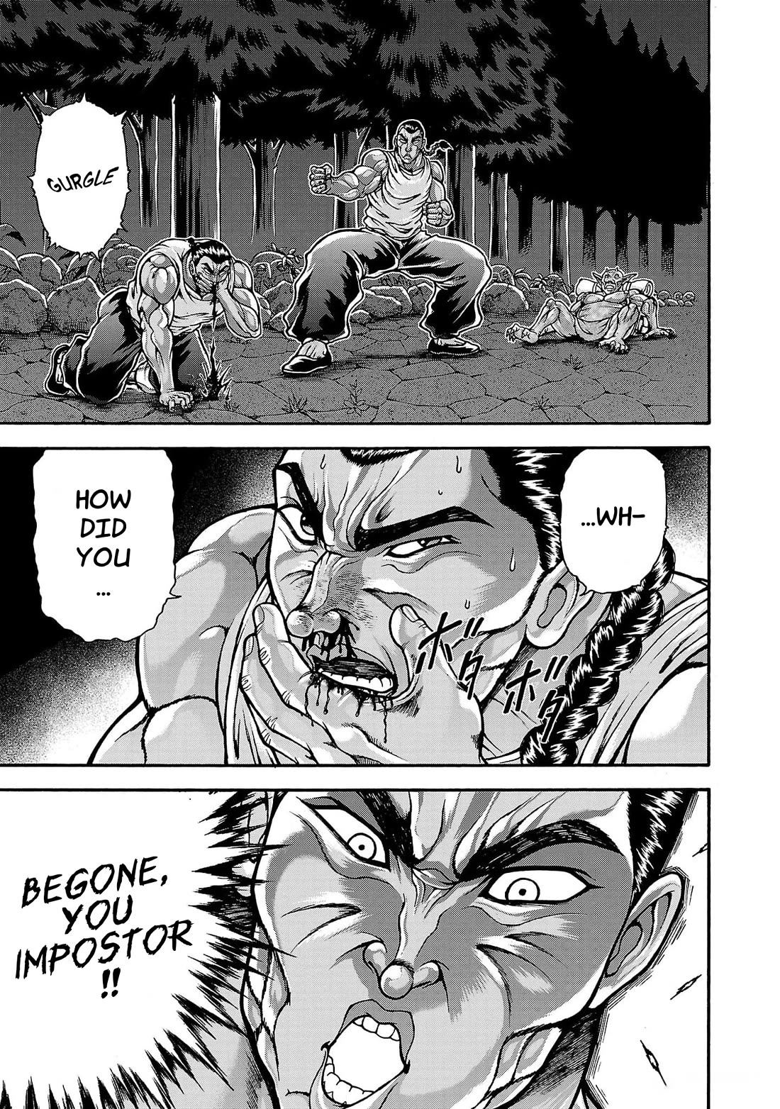 Baki Side Story - Retsu Kaioh Doesn't Mind Even if it's in another World chapter 62 page 7