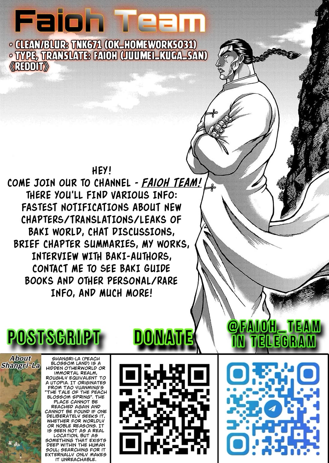 Baki Side Story - Retsu Kaioh Doesn't Mind Even if it's in another World chapter 63 page 18
