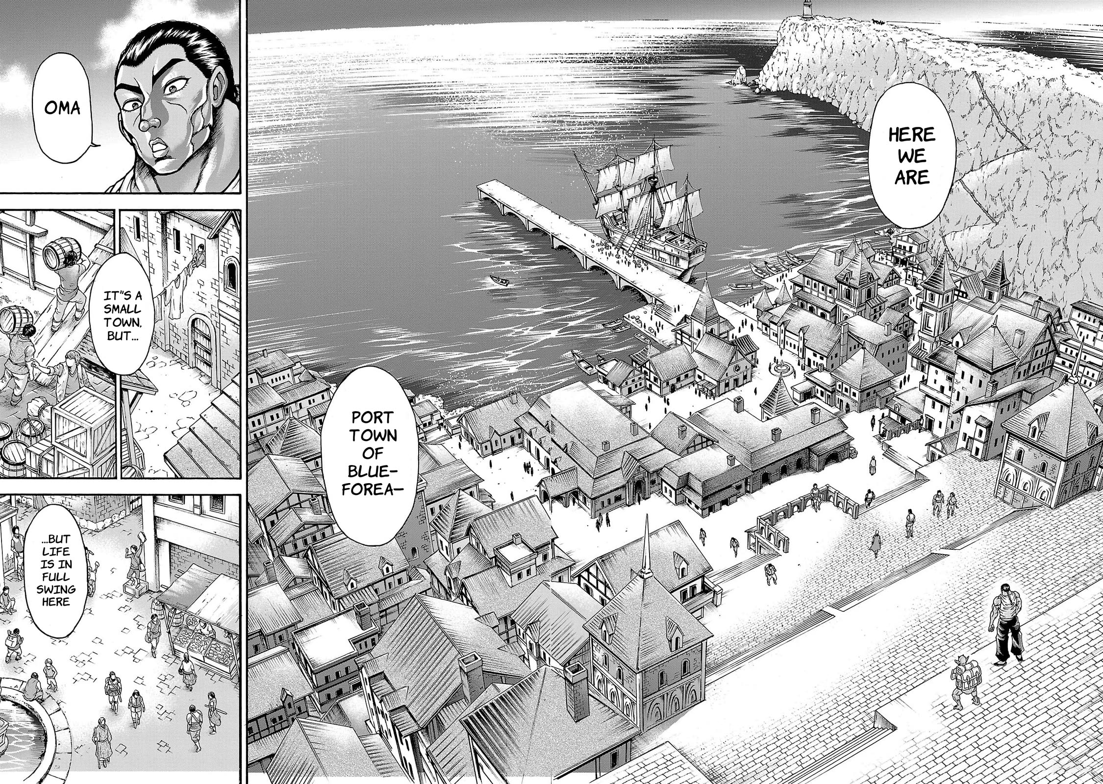 Baki Side Story - Retsu Kaioh Doesn't Mind Even if it's in another World chapter 63 page 2