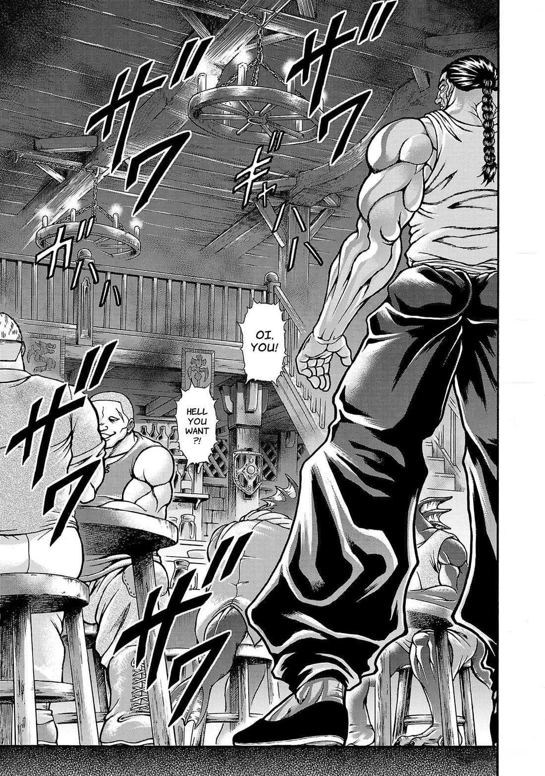 Baki Side Story - Retsu Kaioh Doesn't Mind Even if it's in another World chapter 63 page 4