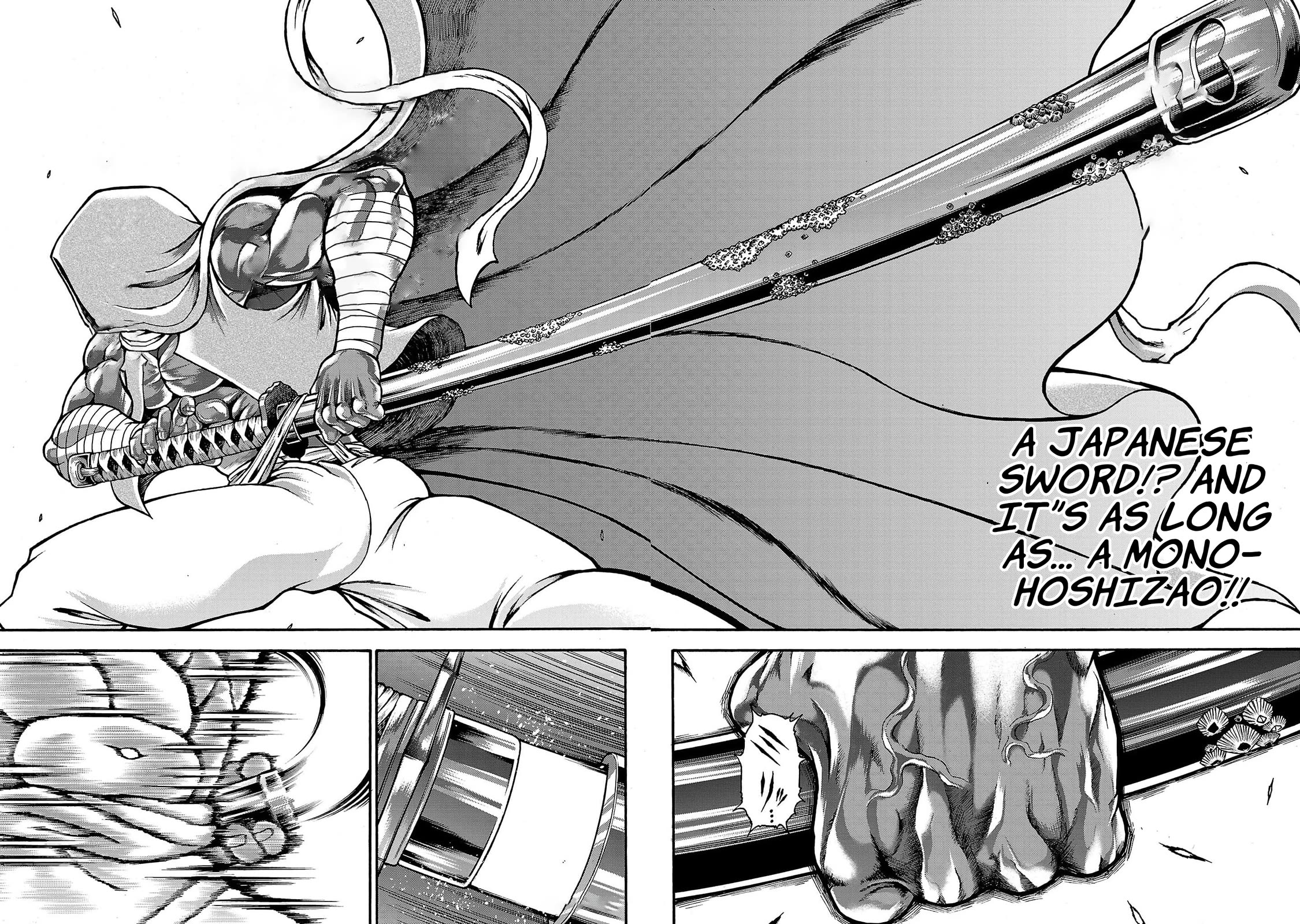 Baki Side Story - Retsu Kaioh Doesn't Mind Even if it's in another World chapter 64 page 13