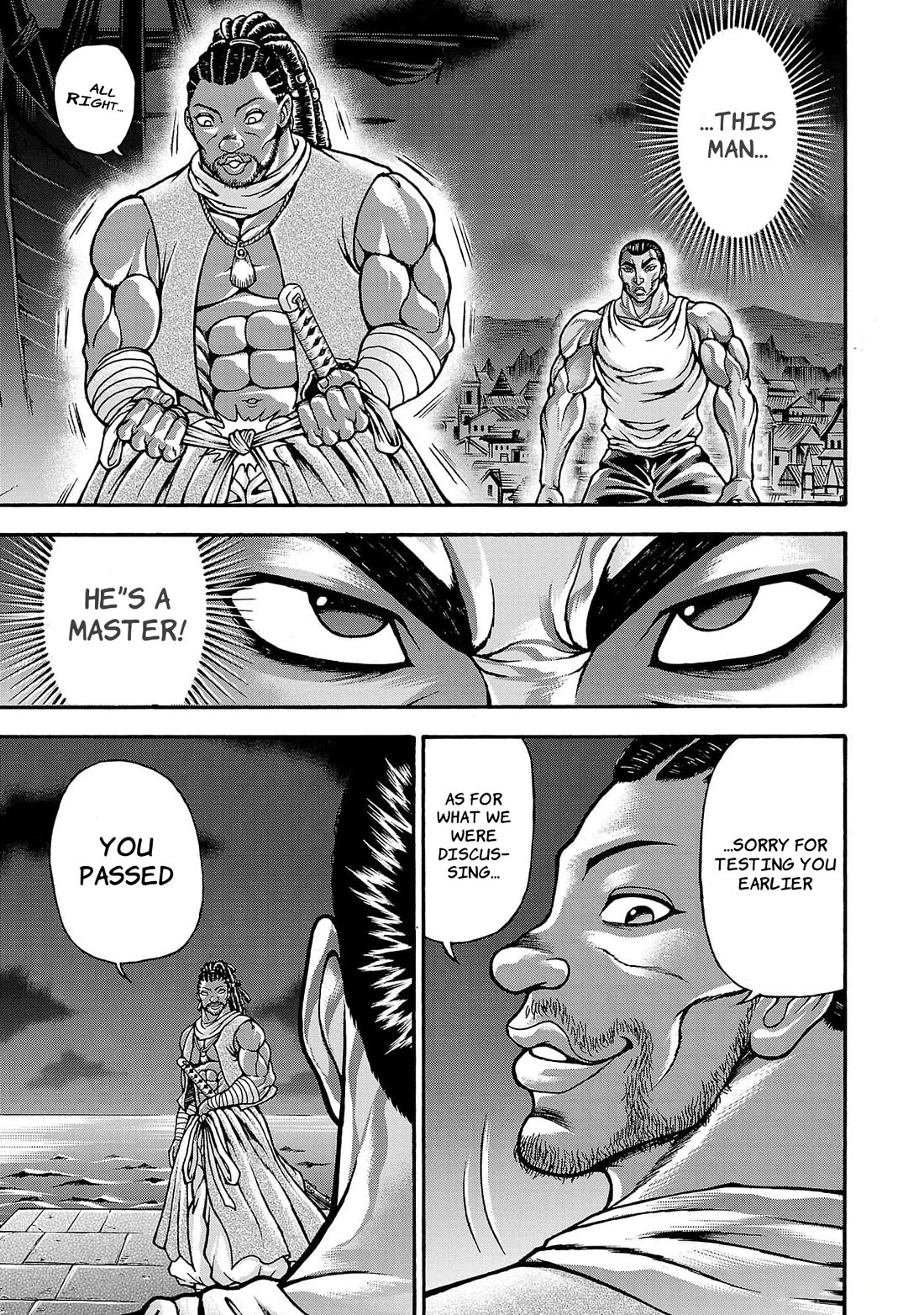 Baki Side Story - Retsu Kaioh Doesn't Mind Even if it's in another World chapter 64 page 16