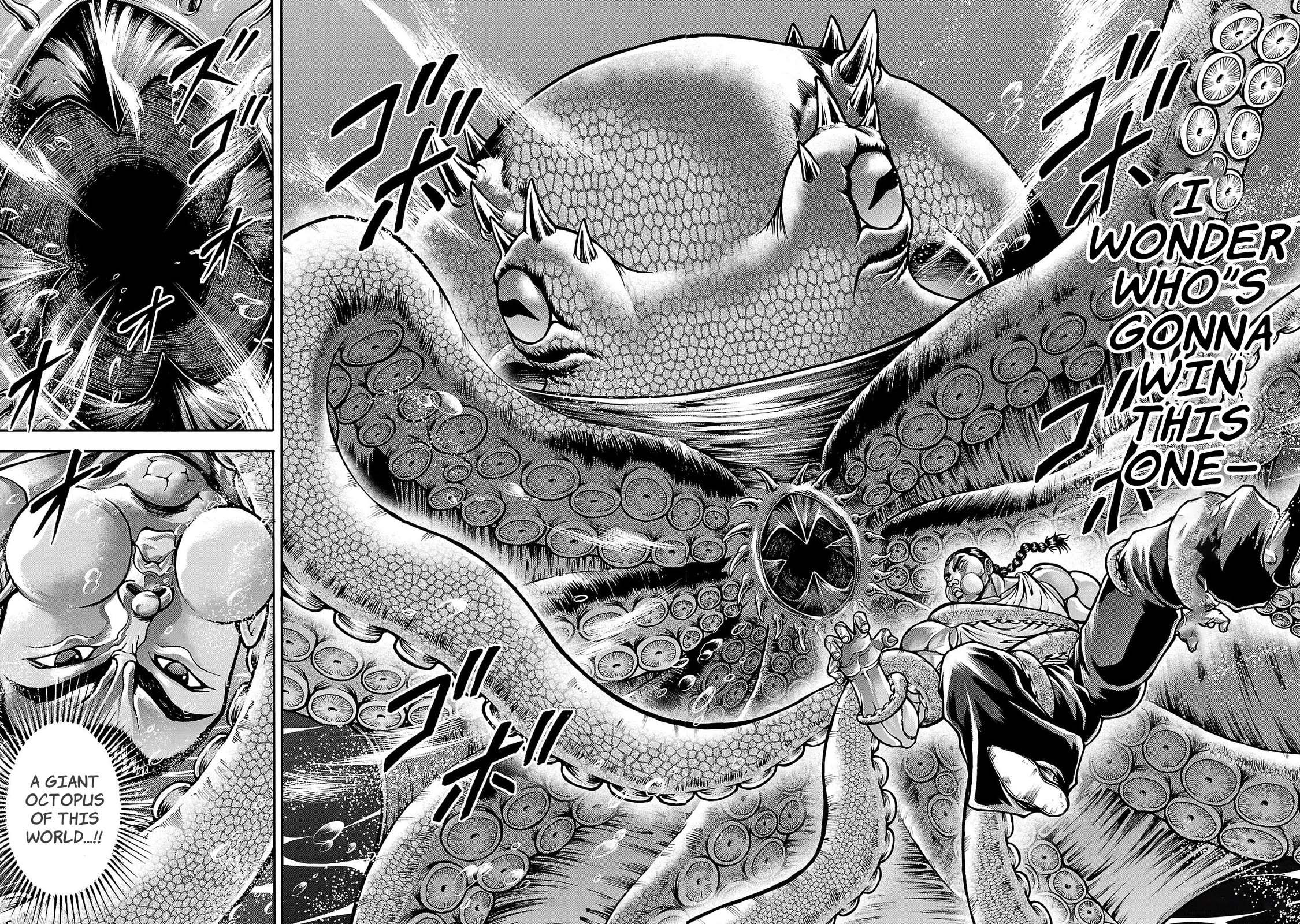 Baki Side Story - Retsu Kaioh Doesn't Mind Even if it's in another World chapter 64 page 4