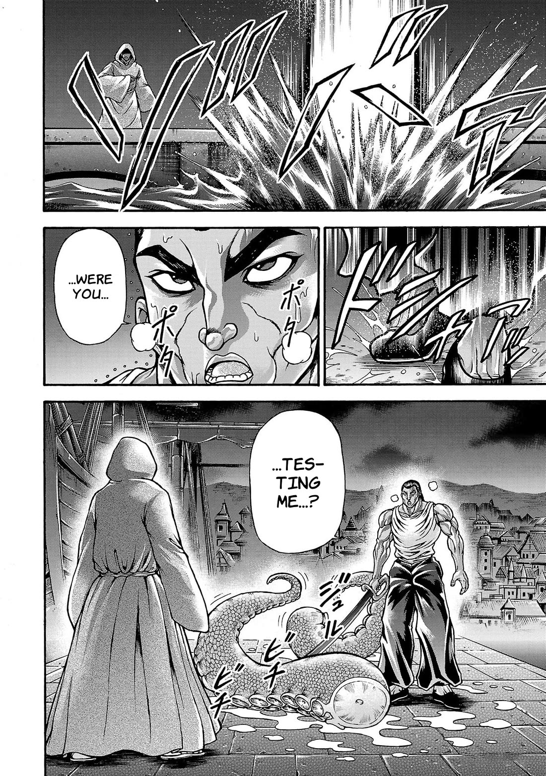Baki Side Story - Retsu Kaioh Doesn't Mind Even if it's in another World chapter 64 page 9
