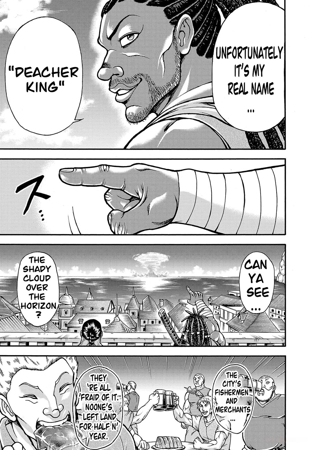 Baki Side Story - Retsu Kaioh Doesn't Mind Even if it's in another World chapter 65 page 12