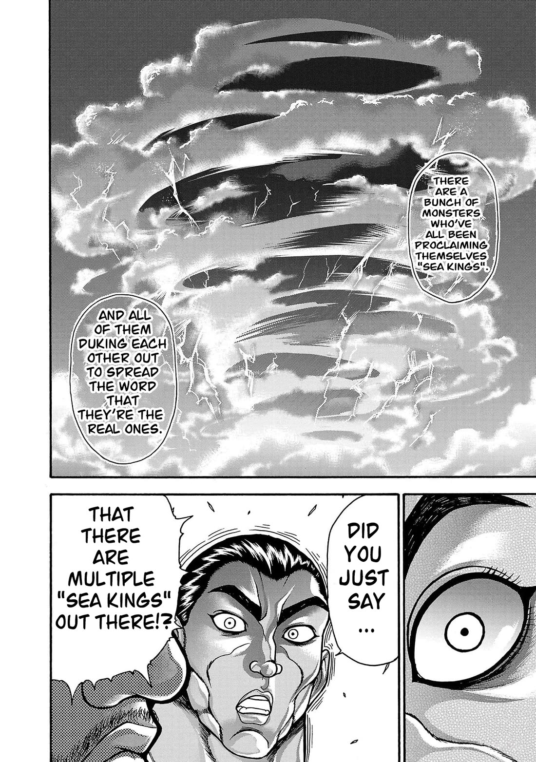 Baki Side Story - Retsu Kaioh Doesn't Mind Even if it's in another World chapter 65 page 14