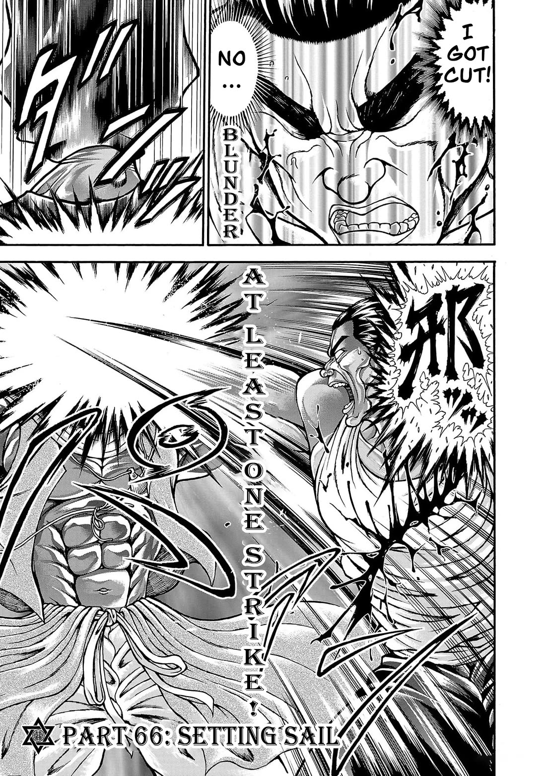 Baki Side Story - Retsu Kaioh Doesn't Mind Even if it's in another World chapter 66 page 1