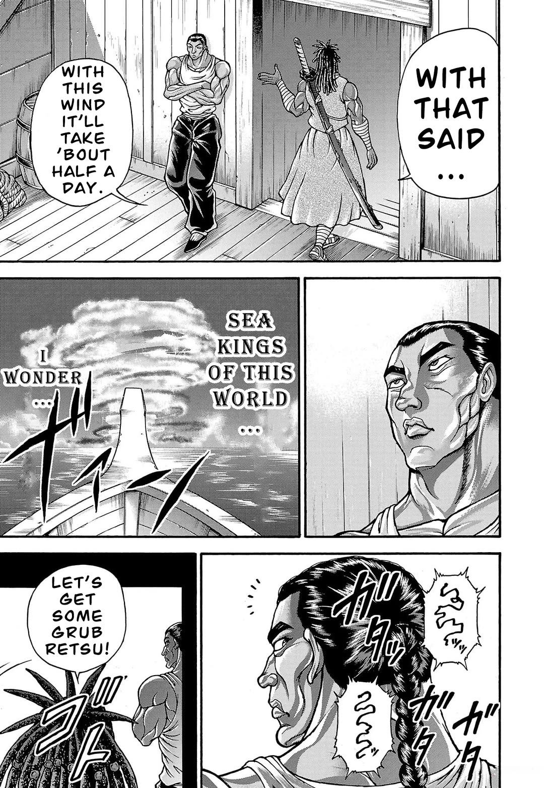 Baki Side Story - Retsu Kaioh Doesn't Mind Even if it's in another World chapter 66 page 10