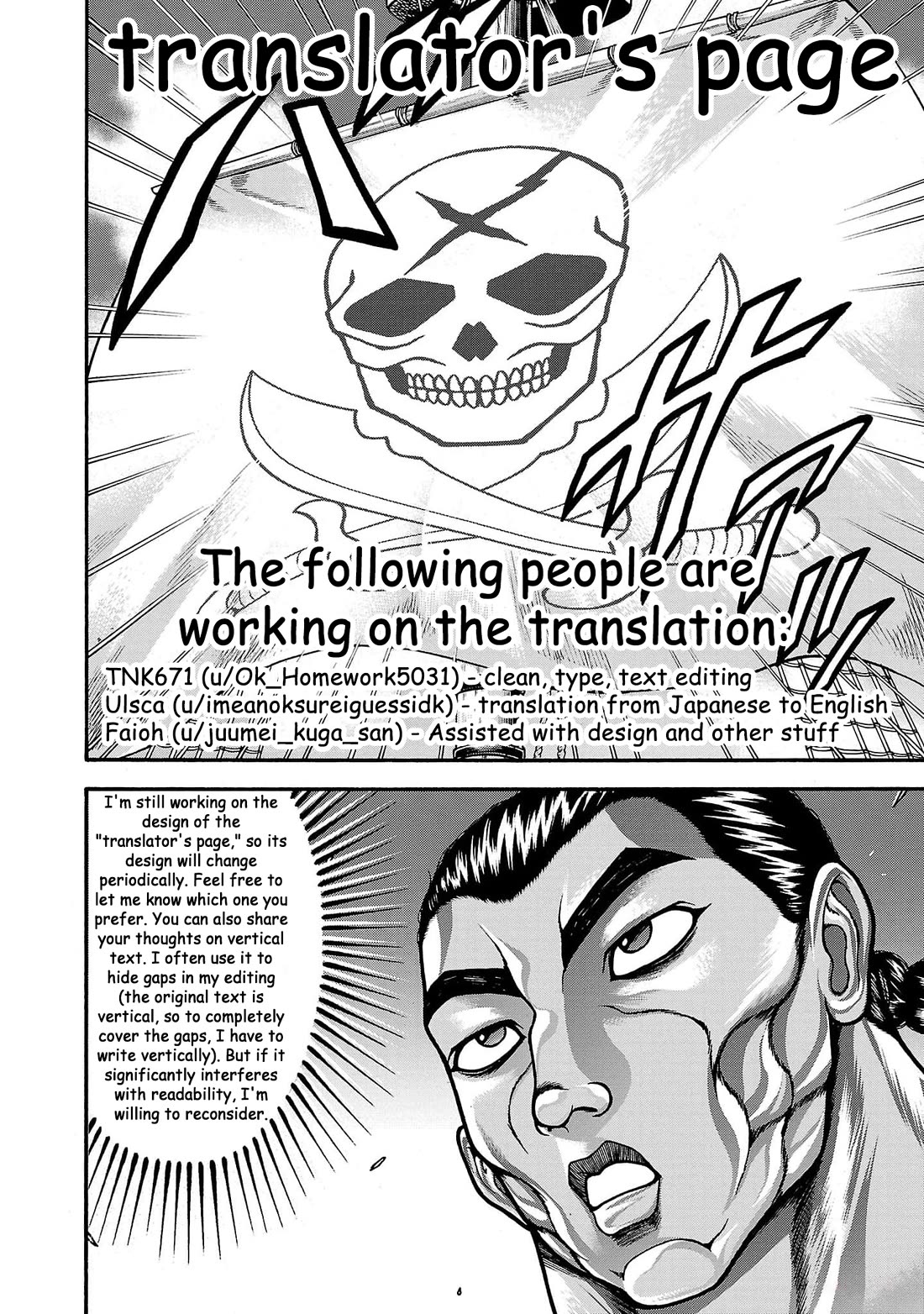 Baki Side Story - Retsu Kaioh Doesn't Mind Even if it's in another World chapter 66 page 19