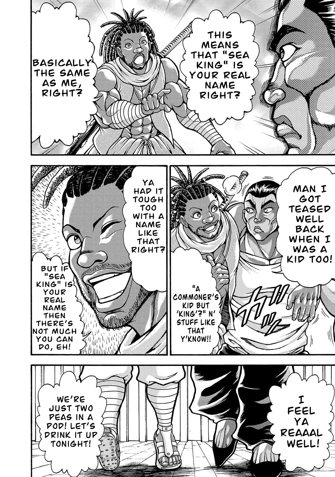 Baki Side Story - Retsu Kaioh Doesn't Mind Even if it's in another World chapter 66 page 6
