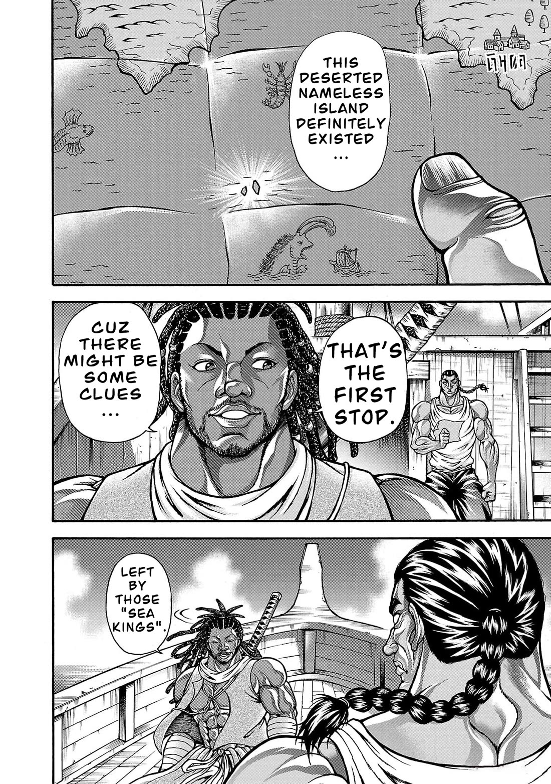 Baki Side Story - Retsu Kaioh Doesn't Mind Even if it's in another World chapter 66 page 9