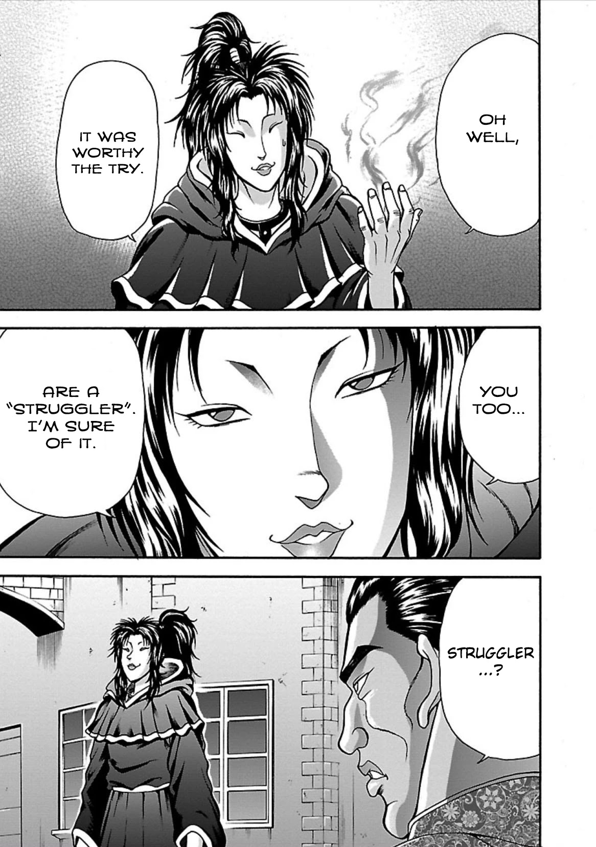 Baki Side Story - Retsu Kaioh Doesn't Mind Even if it's in another World chapter 7 page 12