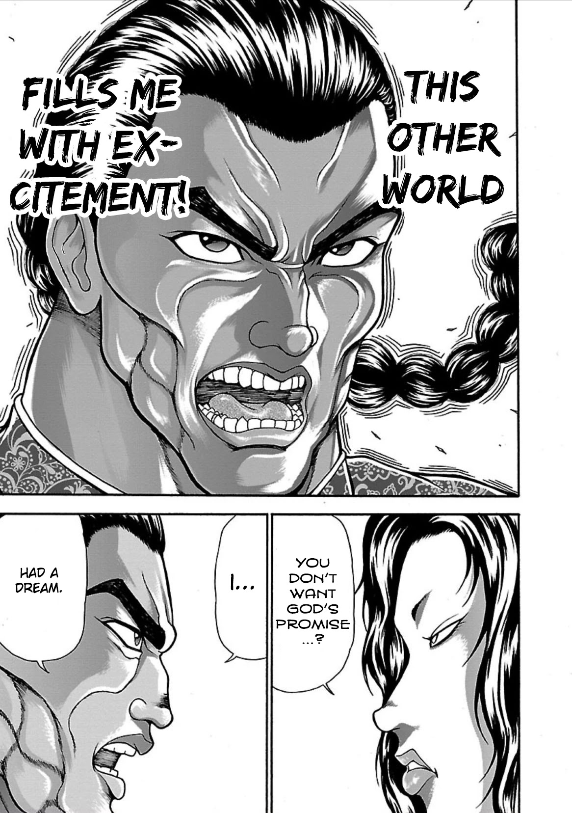 Baki Side Story - Retsu Kaioh Doesn't Mind Even if it's in another World chapter 8 page 16