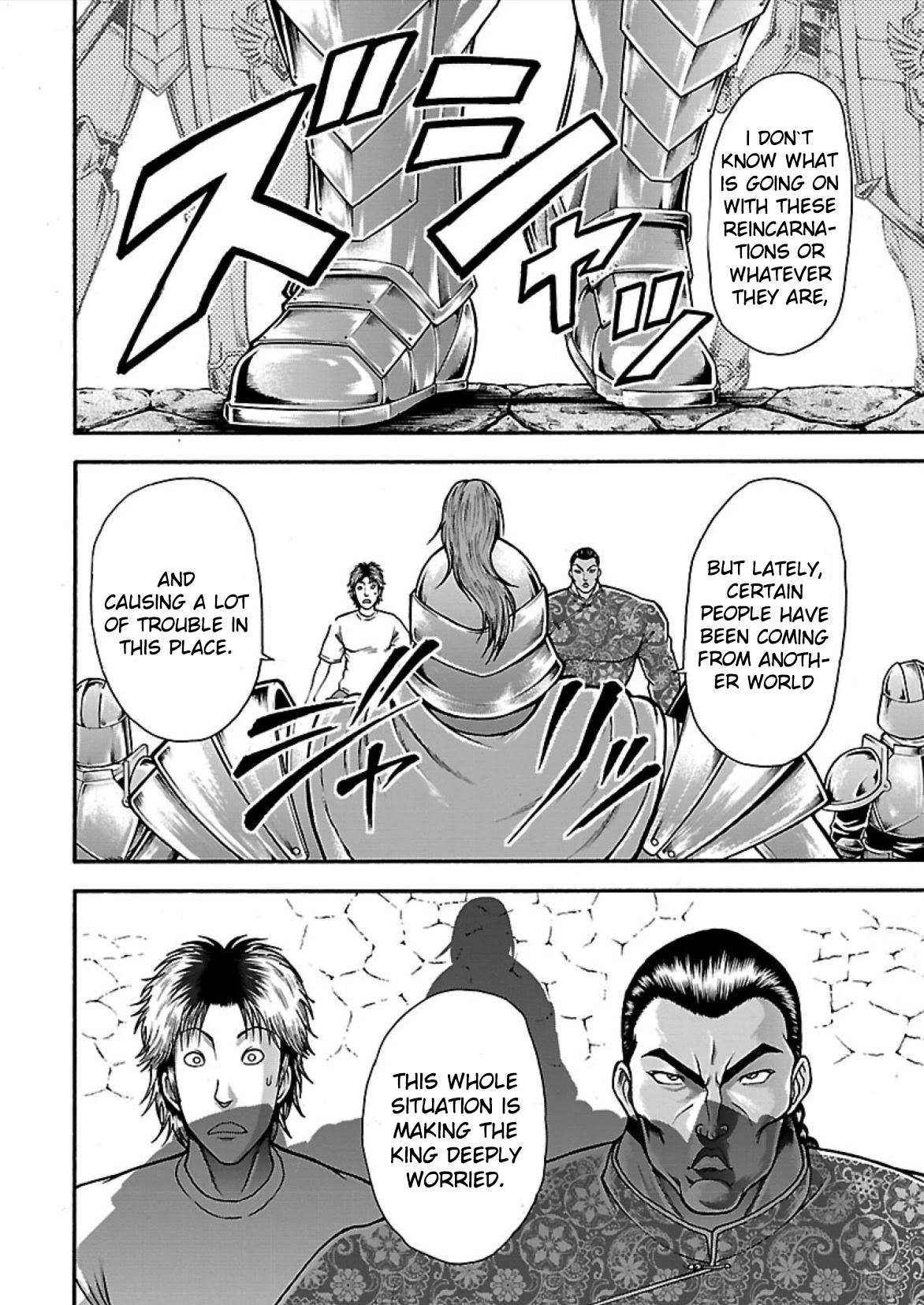 Baki Side Story - Retsu Kaioh Doesn't Mind Even if it's in another World chapter 9 page 15