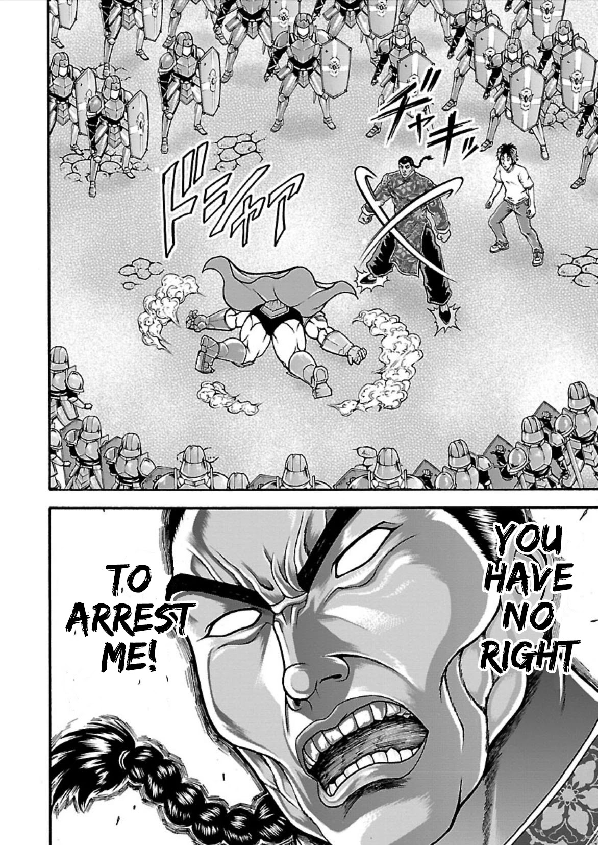 Baki Side Story - Retsu Kaioh Doesn't Mind Even if it's in another World chapter 9 page 24