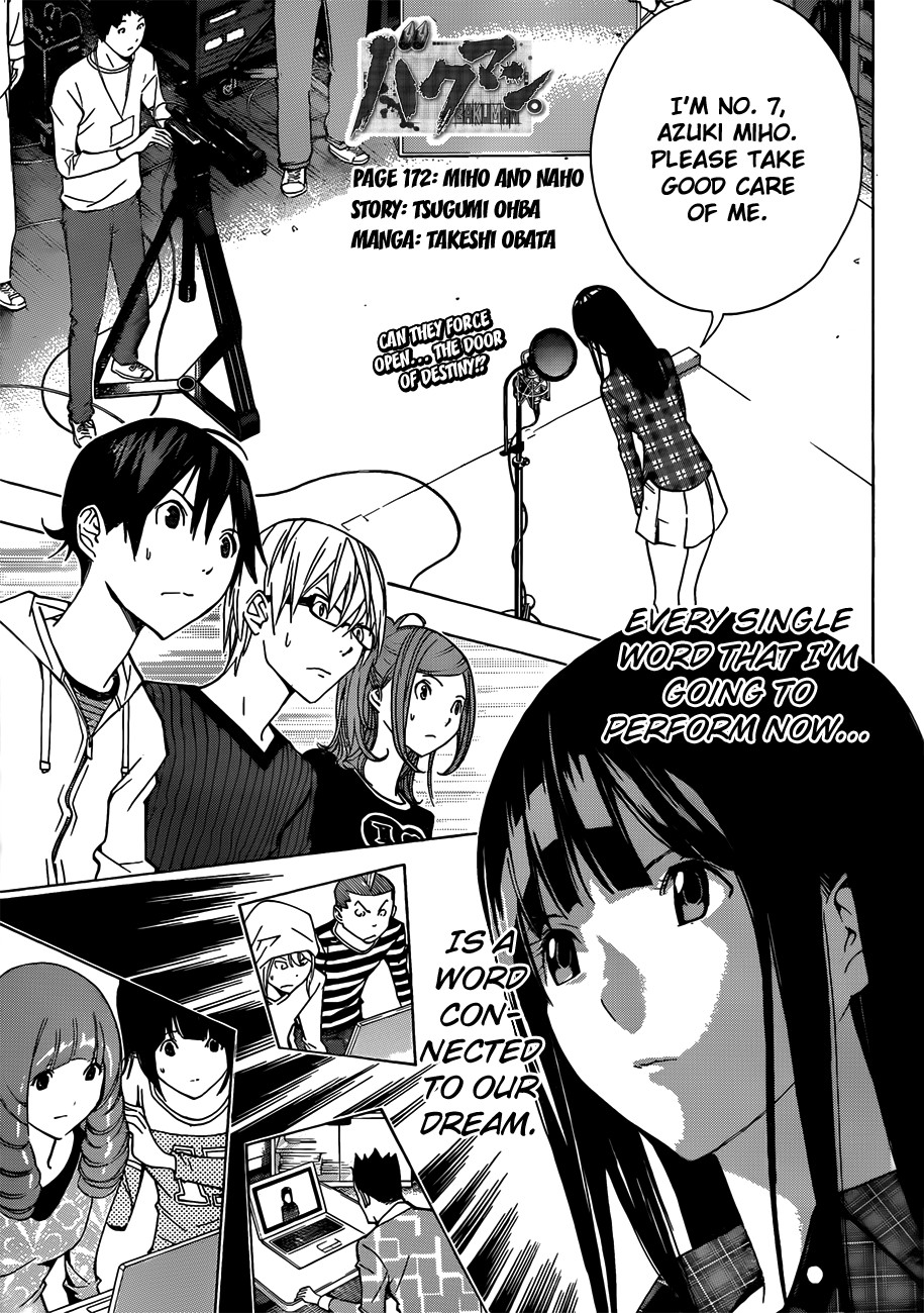 Bakuman chapter 172 page 1
