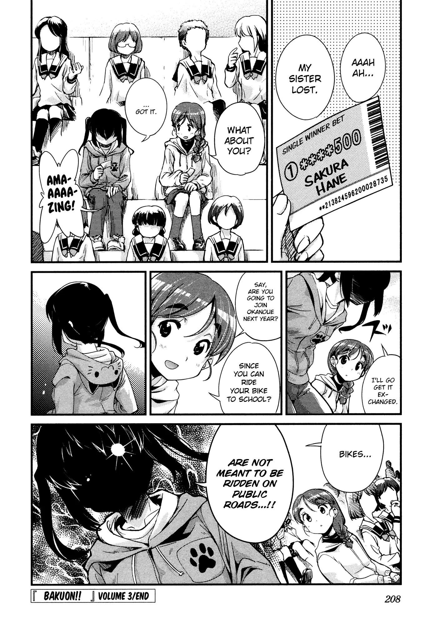 Bakuon!! chapter 23 page 31