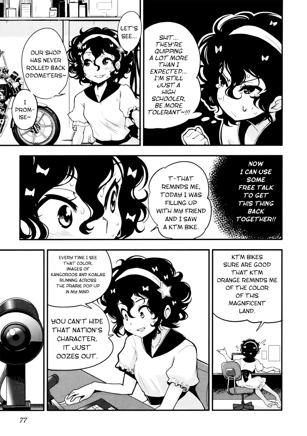 Bakuon!! chapter 26 page 15