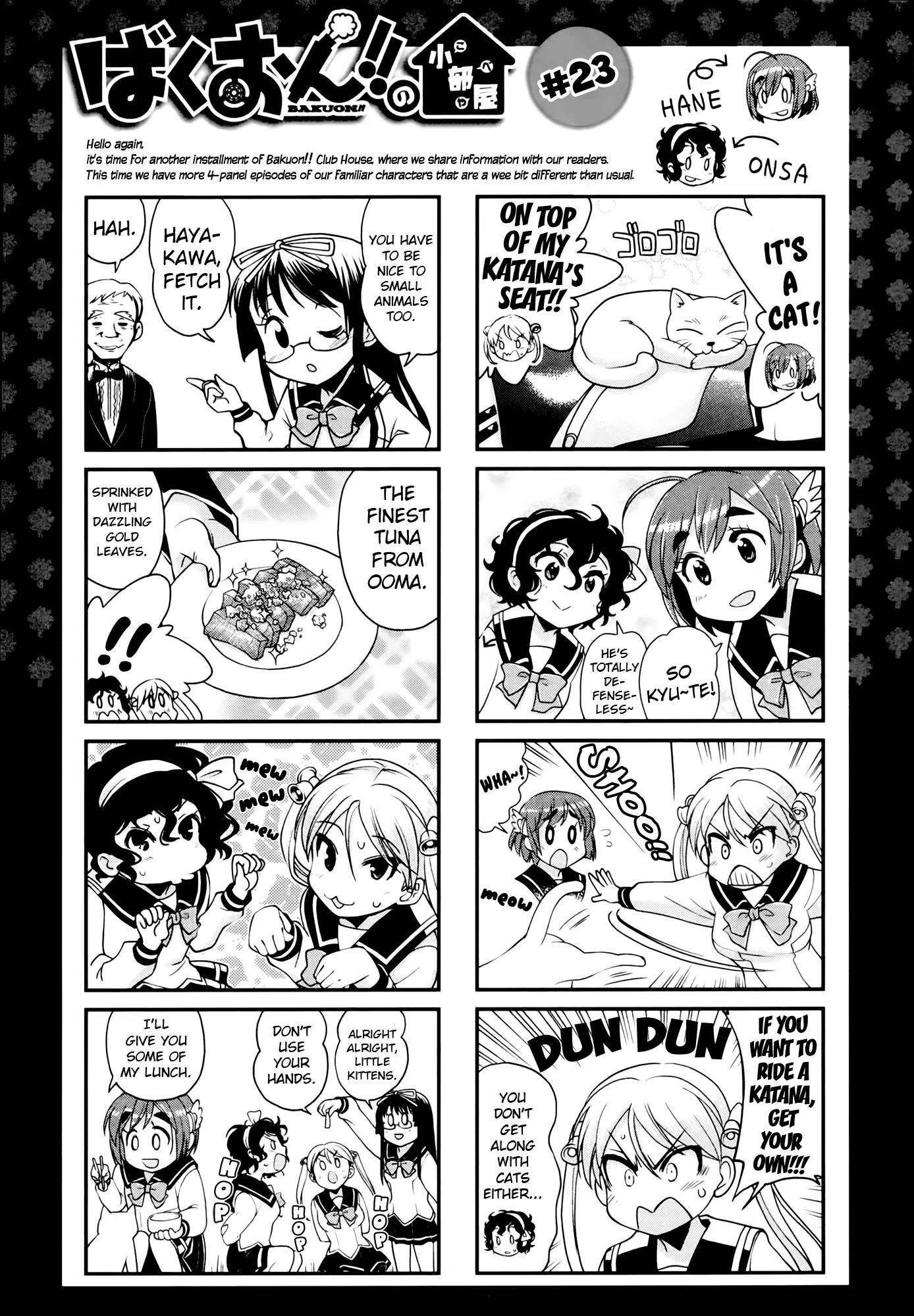 Bakuon!! chapter 26 page 29