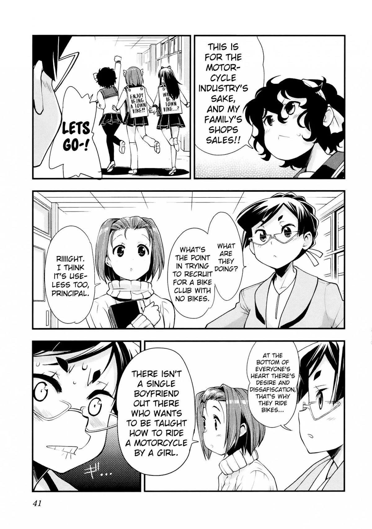 Bakuon!! chapter 32 page 9