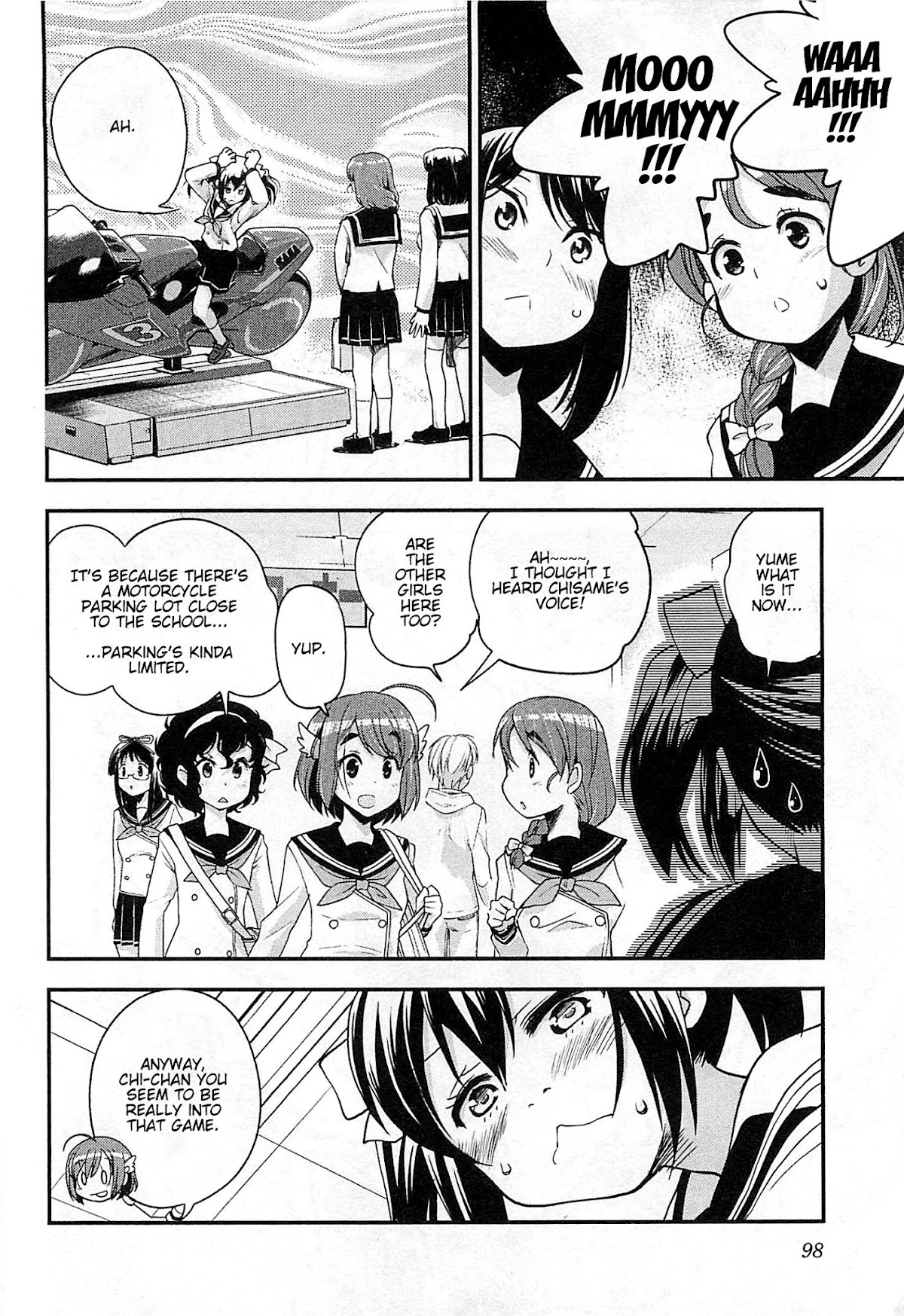 Bakuon!! chapter 34 page 13