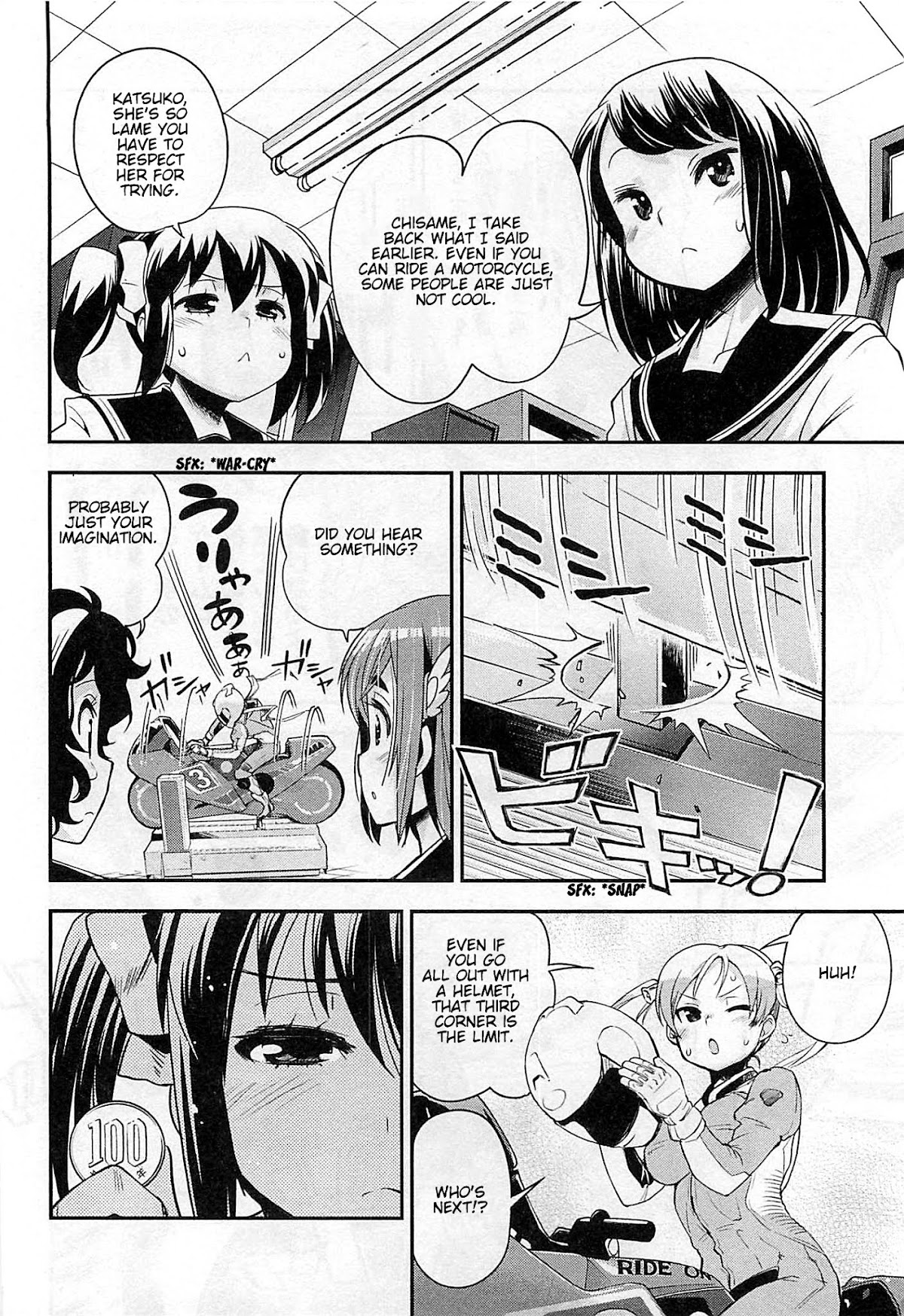 Bakuon!! chapter 34 page 17