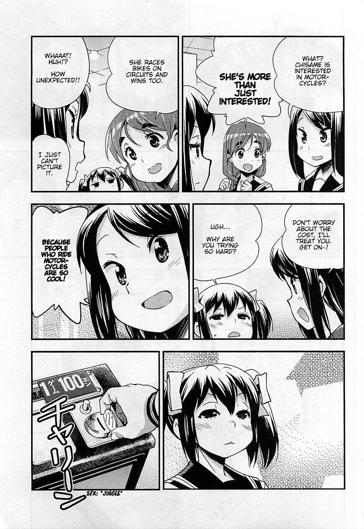 Bakuon!! chapter 34 page 6