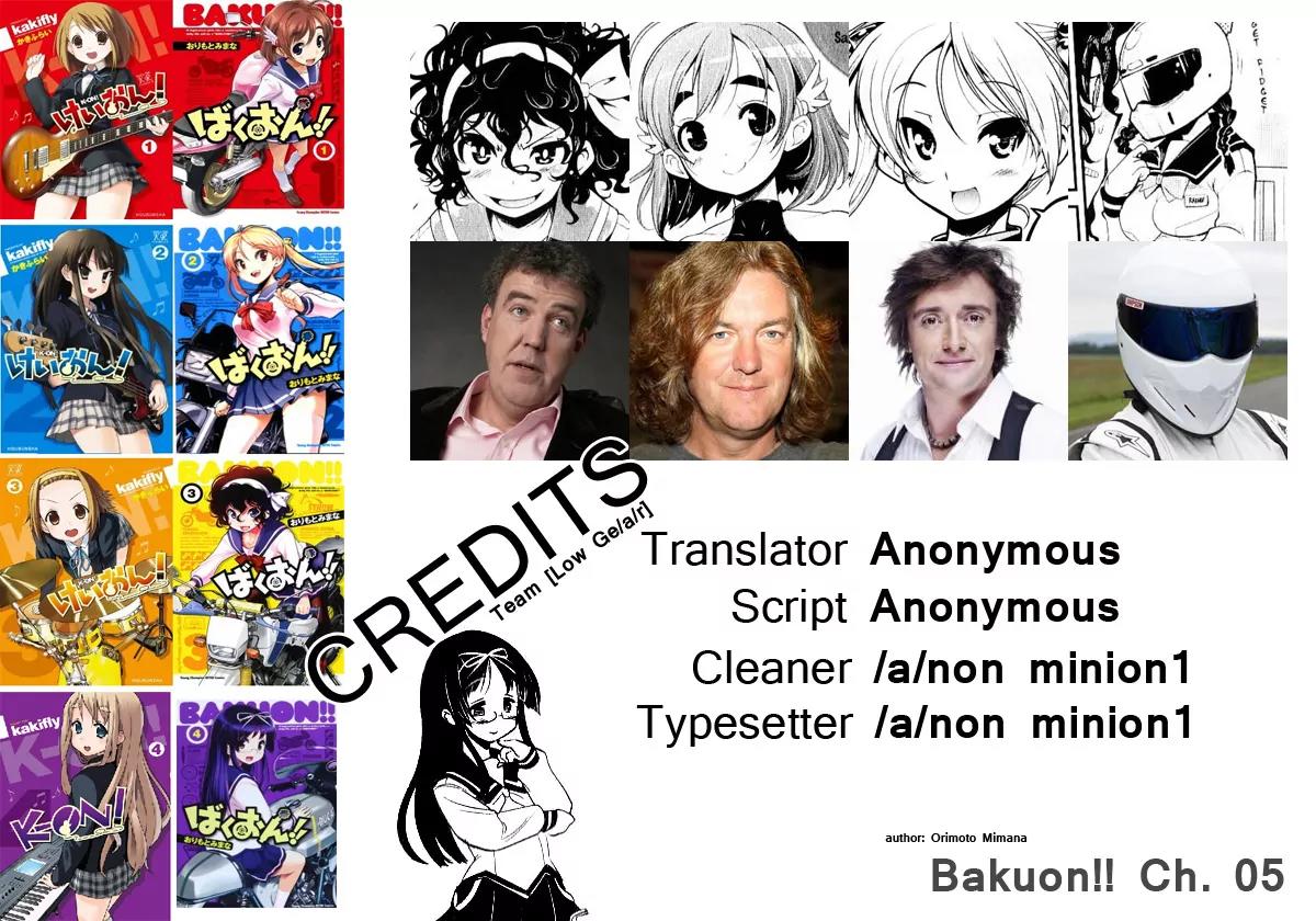 Bakuon!! chapter 5 page 20