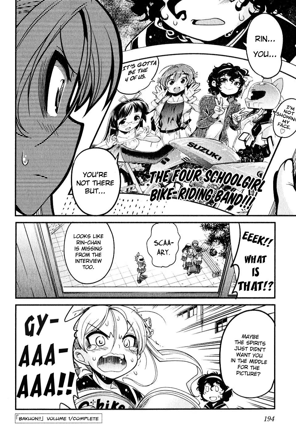 Bakuon!! chapter 8 page 23