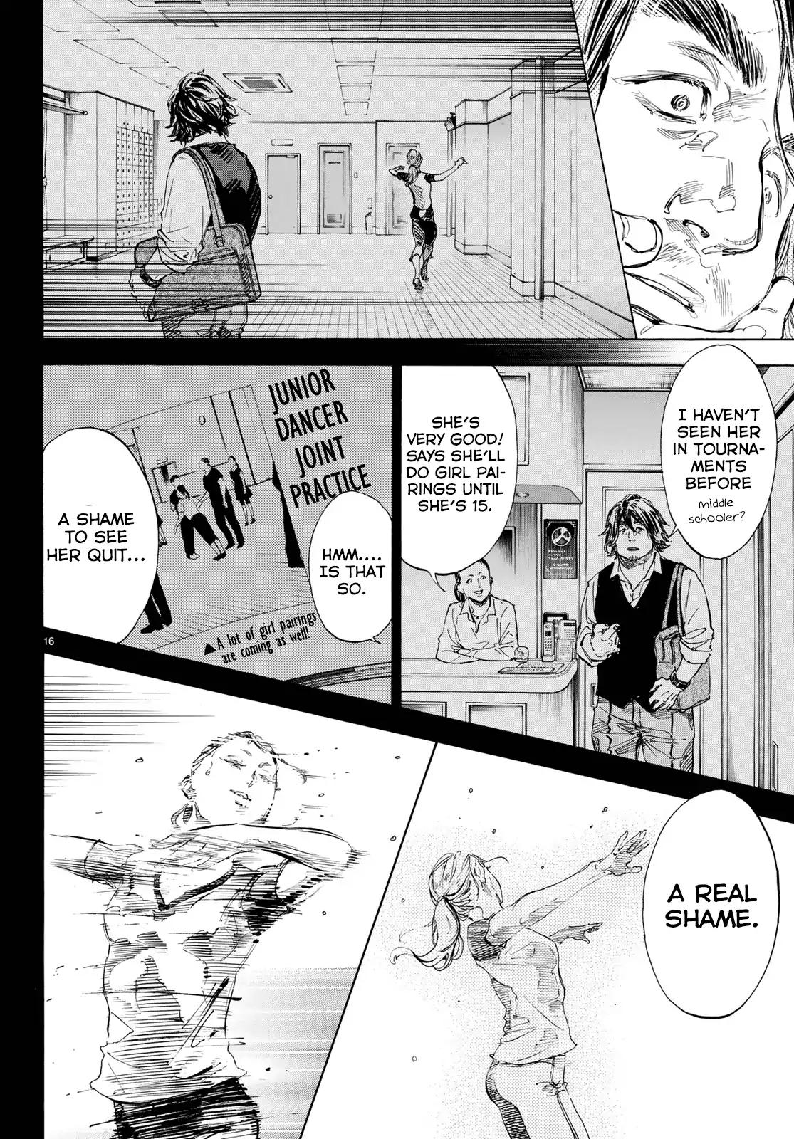 Ballroom e Youkoso chapter 47 page 16