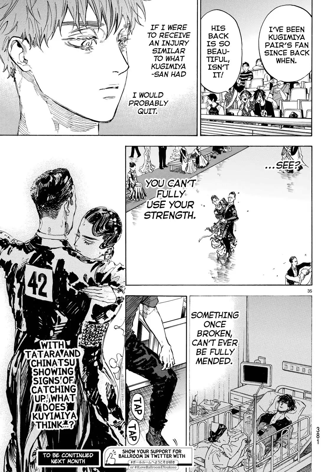 Ballroom e Youkoso chapter 47 page 33