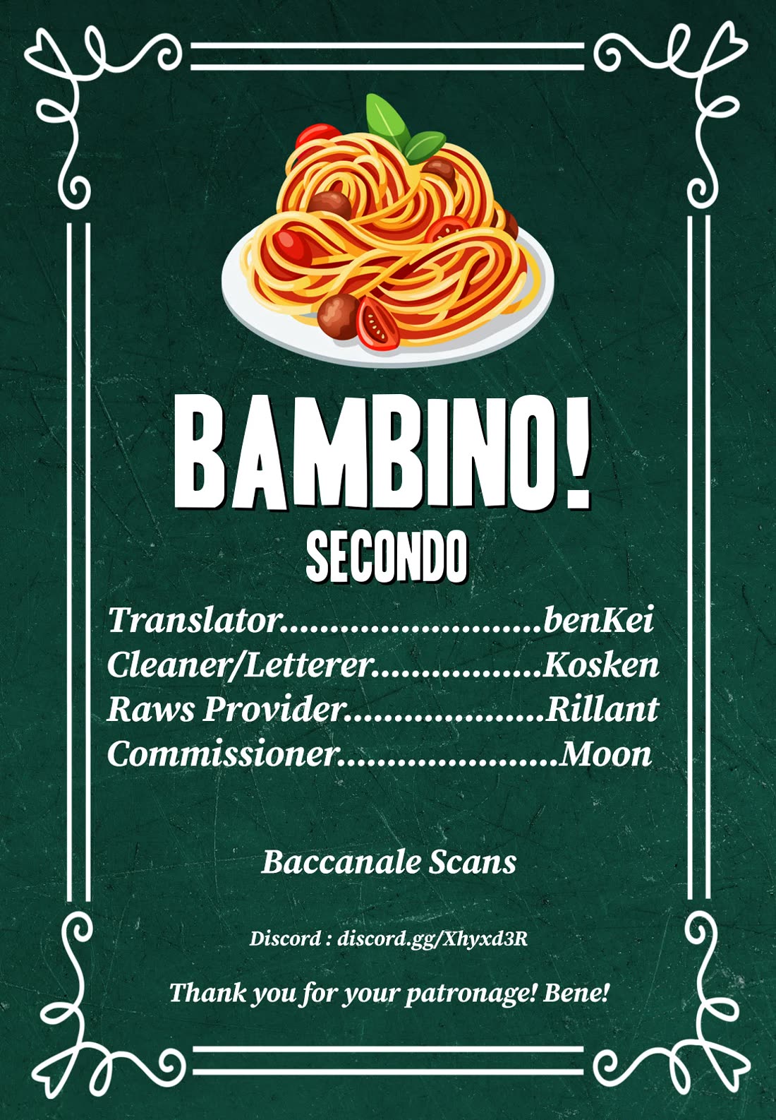 Bambino! Secondo chapter 100 page 1