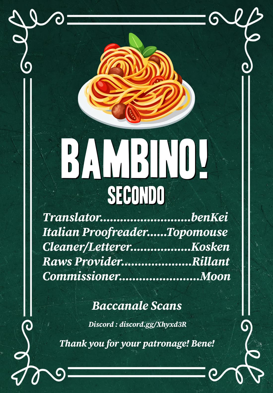 Bambino! Secondo chapter 105 page 1