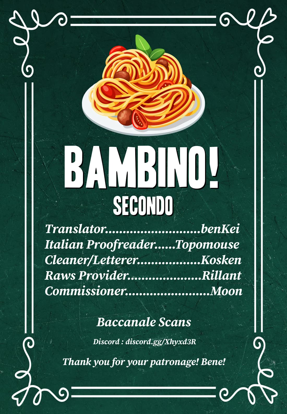 Bambino! Secondo chapter 111 page 1