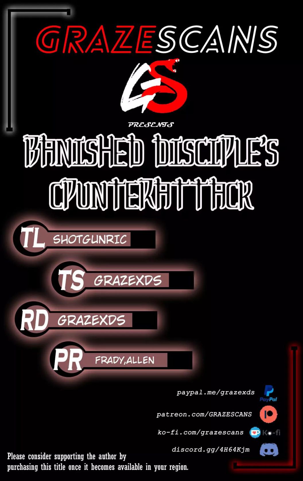 Banished Disciple's Counterattack chapter 14 page 1