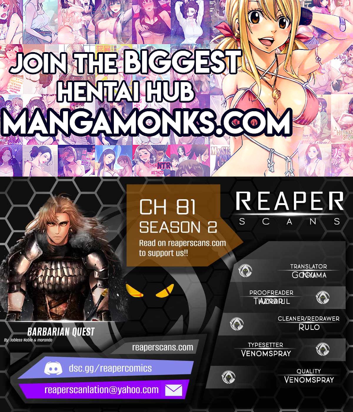 Barbarian Quest chapter 81 page 1